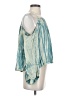 Blue Life 100% Rayon Teal Sleeveless Blouse Size S - photo 4