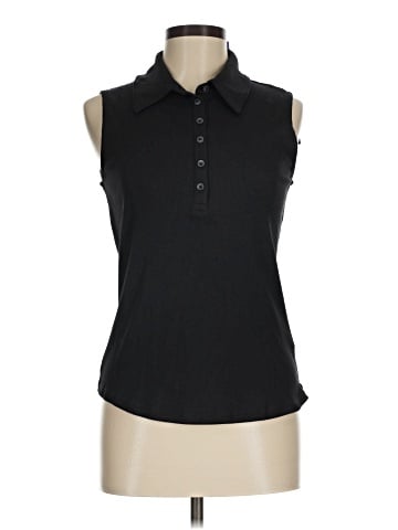Elie Tahari Sleeveless Button-Down Shirt (view 1)