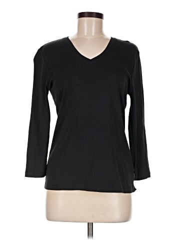 Liz Claiborne 3/4 Sleeve T-Shirt (view 1)