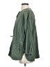 Eileen Fisher 100% Cotton Green Jacket Size S - photo 5