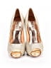 Badgley Mischka Metallic Gold Heels Size 6 1/2 - photo 2