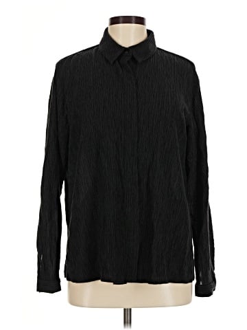 Eileen Fisher Long Sleeve Button-Down Shirt (view 1)