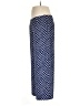 Talbots 100% Polyester Print Blue Casual Pants Size 10 - photo 5