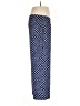 Talbots 100% Polyester Print Blue Casual Pants Size 10 - photo 4