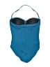 La Blanca Solid Blue One Piece Swimsuit Size M - photo 2