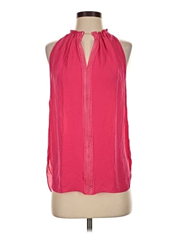 Elie Tahari Sleeveless Silk Top (view 1)