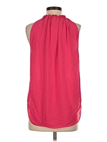 Elie Tahari Sleeveless Silk Top (view 2)
