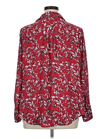 Worthington Long Sleeve Blouse (view 2)