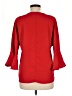 Pleione Red 3/4 Sleeve Blouse Size M - photo 2