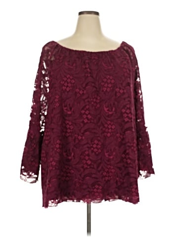 Catherines 3/4 Sleeve Blouse (view 1)