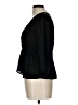 Monteau 100% Polyester Black 3/4 Sleeve Blouse Size L - photo 5