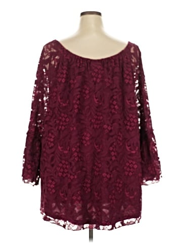 Catherines 3/4 Sleeve Blouse (view 2)