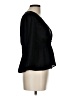 Monteau 100% Polyester Black 3/4 Sleeve Blouse Size L - photo 4