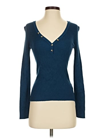 La Miel Long Sleeve Henley (view 1)