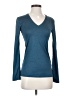 Nike 100% Polyester Teal Long Sleeve T-Shirt Size XS - photo 1