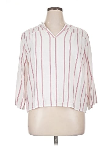 Splendid 3/4 Sleeve Button-Down Shirt (view 1)