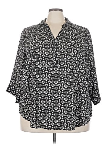 Torrid 3/4 Sleeve Blouse (view 1)