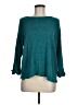 Eileen Fisher 100% Organic Linen Teal Pullover Sweater Size M - photo 1