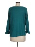 Eileen Fisher 100% Organic Linen Teal Pullover Sweater Size M - photo 2