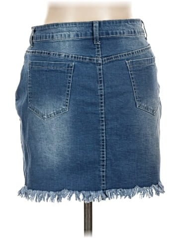 Unbranded Denim Skirt (view 2)