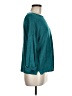 Eileen Fisher 100% Organic Linen Teal Pullover Sweater Size M - photo 4