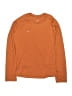 Nike 100% Polyester Orange Long Sleeve T-Shirt Size L (kids) - photo 1
