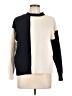 M&S Collection Color Block Ivory Pullover Sweater Size L - photo 1