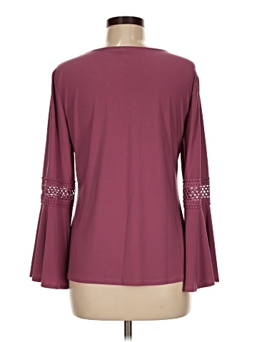 NY Collection Long Sleeve Blouse (view 2)
