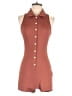 Shein 100% Polyester Brown Romper Size 6 - photo 1