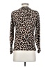 J.Crew Factory Store 100% Cotton Animal Print Brown Pullover Sweater Size XS - photo 2