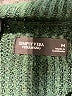 Simply Vera Vera Wang Solid Green Turtleneck Sweater Size M - photo 7
