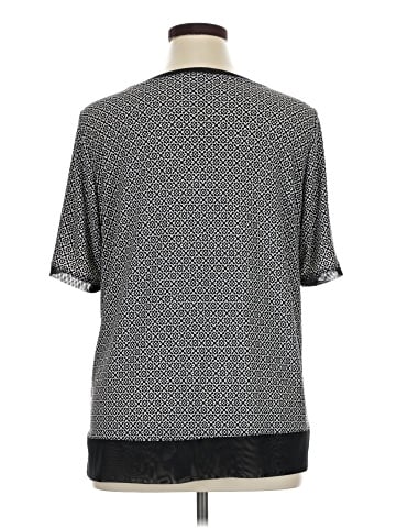 Anne Klein Short Sleeve Top (view 2)