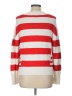 Ann Taylor Stripes White Pullover Sweater Size L - photo 2