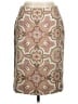 Talbots 100% Cotton Paisley Tan Formal Skirt Size 6 - photo 1