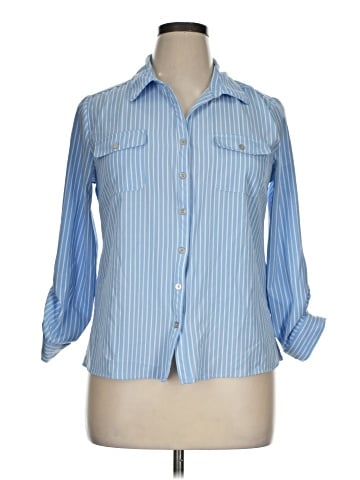 Notations 3/4 Sleeve Blouse (view 1)