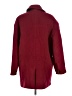 Reformation Burgundy Coat Size M - photo 2