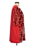 WHY 100% Polyester Red Poncho One size - photo 4
