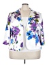 Alex Evenings Floral White Blazer Size 3X - photo 1