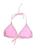Unbranded Stripes Pink Swimsuit Top Size M - photo 2