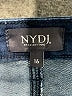 NYDJ Chevron-herringbone Blue Jeggings Size 16 - photo 7