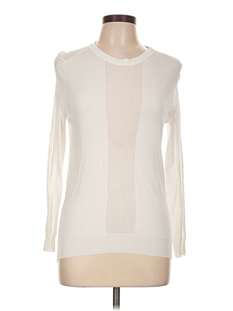 Pre-owned Zara Pullover Sweater In Ivory