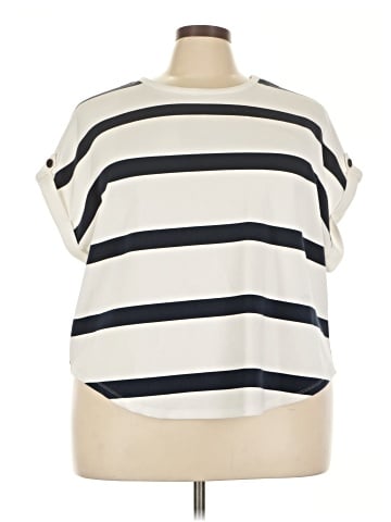 Cable & Gauge Short Sleeve Top (view 1)