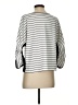 Laundry by Shelli Segal Silver 3/4 Sleeve Blouse Size S - photo 1