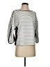 Laundry by Shelli Segal Silver 3/4 Sleeve Blouse Size S - photo 2