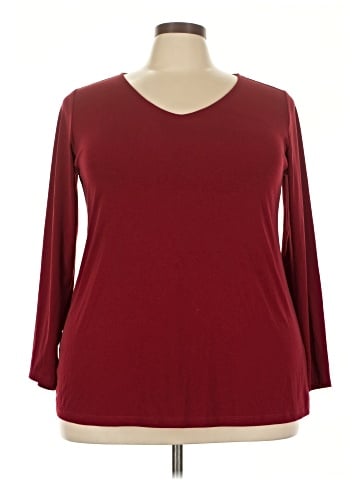 Susan Graver 3/4 Sleeve Top (view 1)