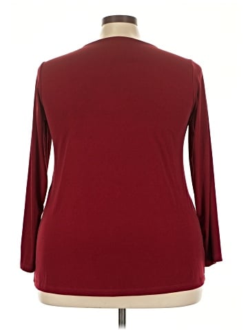 Susan Graver 3/4 Sleeve Top (view 2)