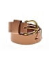Unbranded 100% Leather Brown Tan Leather Belt Size M - photo 1