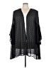Torrid 100% Polyurethane Black Kimono Size 3X - 4X Plus (3) - photo 1