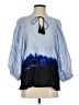 Samantha Sung Blue 3/4 Sleeve Blouse Size 2 - photo 1