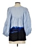 Samantha Sung Blue 3/4 Sleeve Blouse Size 2 - photo 2
